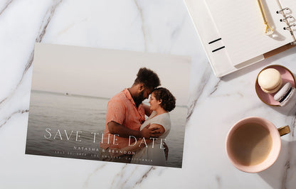 S Classic H Photo Save the Date