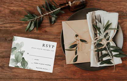 Eucalyptus - RSVP no meal