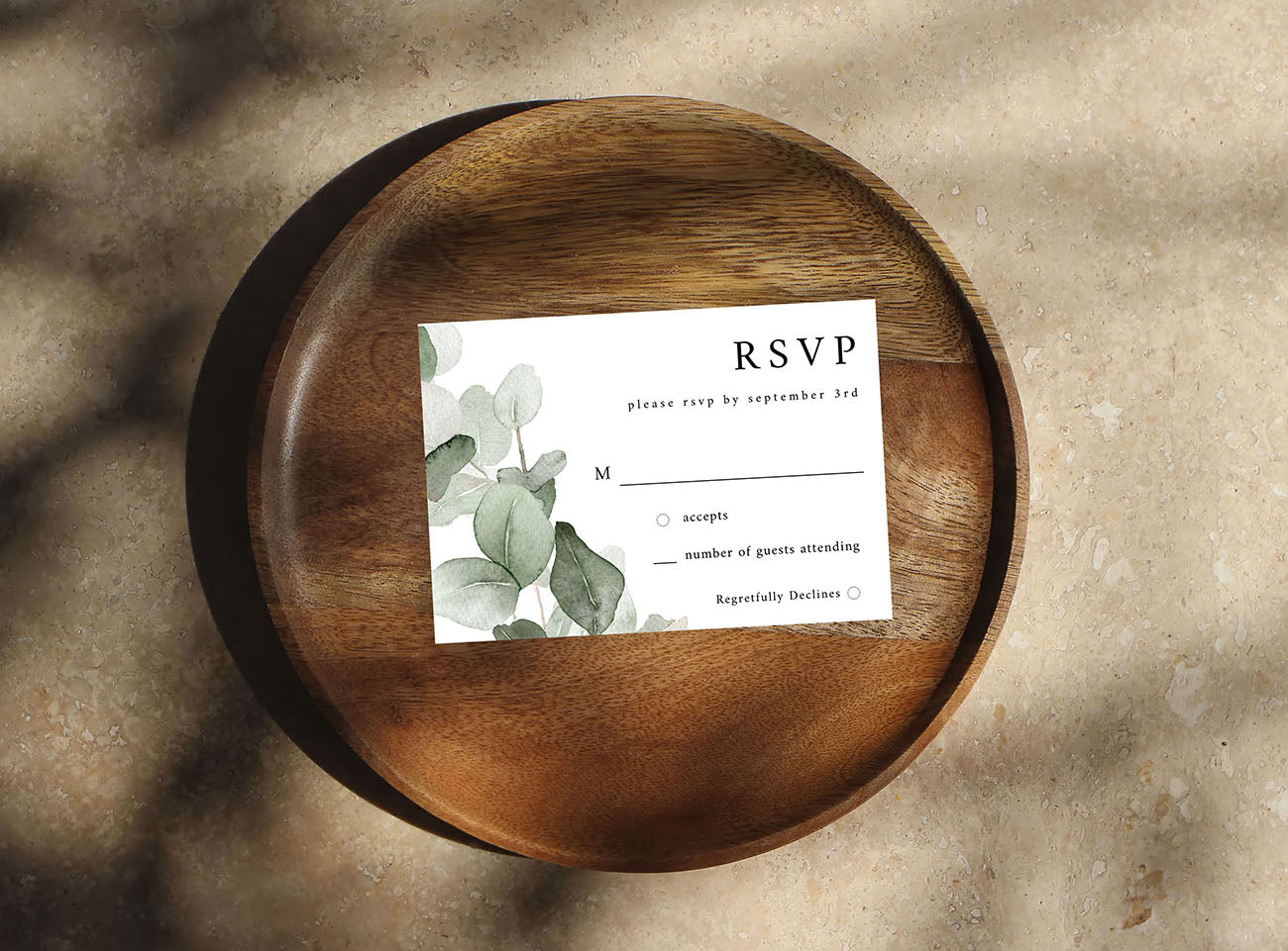 Eucalyptus - RSVP no meal