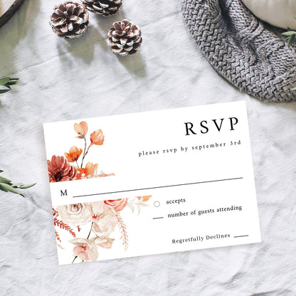 Boho Natural - RSVP no meal