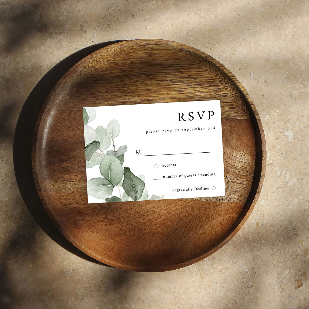 Eucalyptus - RSVP no meal